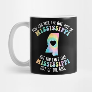 You Can Take The Girl Out Mississippi Apparel State Family Mug